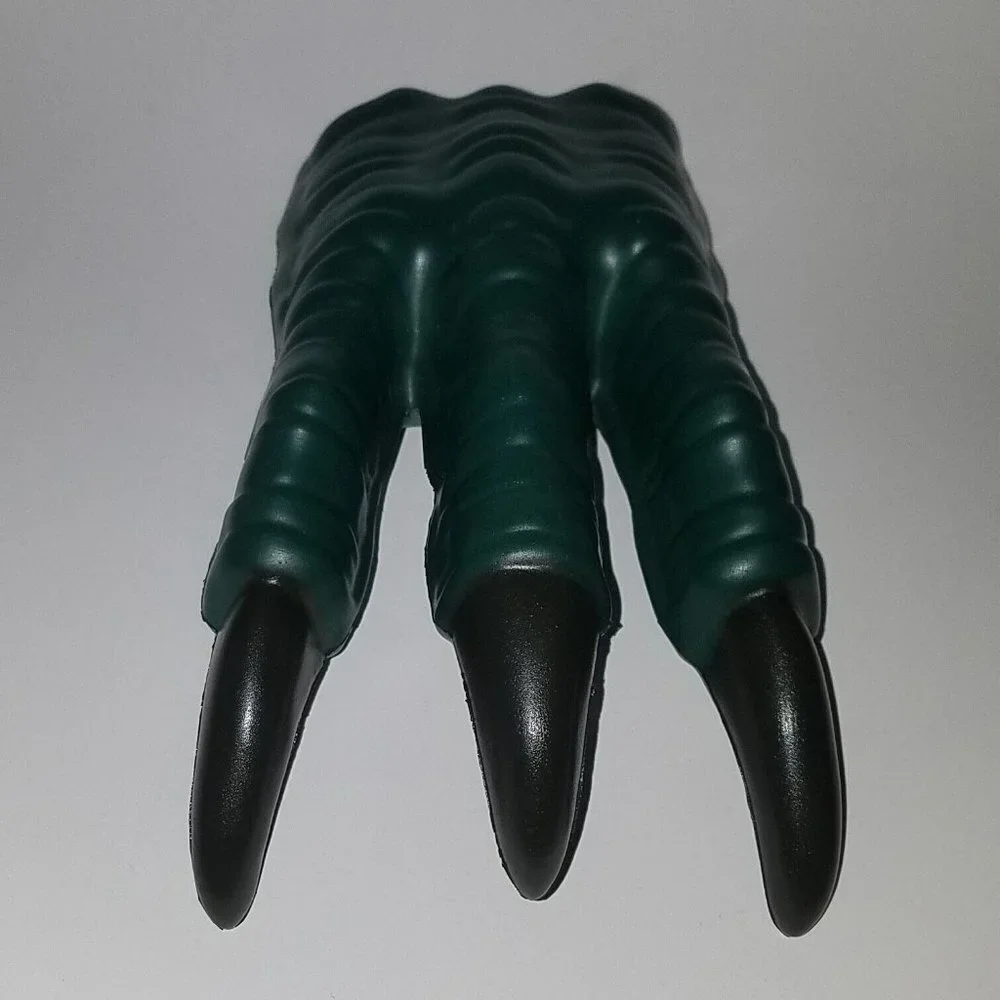 SINGLE Jurassic World (1) Velociraptor Claw Green Halloween Costume Replacement